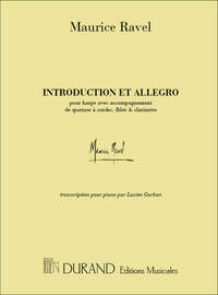 INTRODUCTION ET ALLEGRO PIANO (GARBAN) PIANO