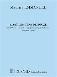 C'EST LES GENS...CHOR CHANT