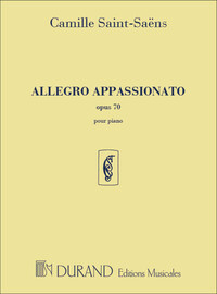 CAMILLE SAINT-SAENS  : ALLEGRO APPASSIONATO OPUS 70 - PIANO