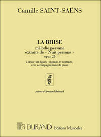 LA BRISE. MELODIE PERSANE CHANT
