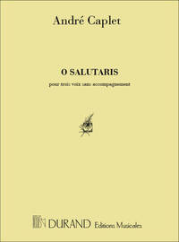 O SALUTARIS, A TROIS VOIX SANS ACCOMPAGNEMENT CHANT