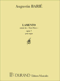 LAMENTO, OPUS 7 N. 2 ORGUE