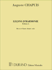 LECONS D'HARMONIE, EDITION A, BASSE ET CHANTS CHANT