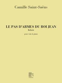 LE PAS D'ARMES DU ROI JEAN (BARYTON) CHANT