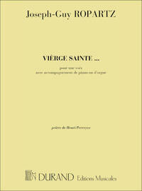 VIERGE SAINTE CHT-PIANO  CHANT