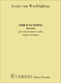 SOIR D'AUTOMNE VA-HP  HARPE