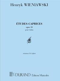 ETUDES-CAPRICES OP 10  VIOLON