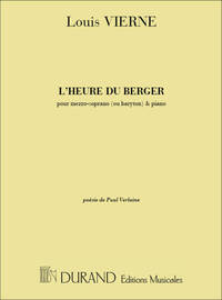 HEURE DU BERGER MEZZO-PIANO CHANT