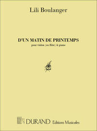 D'UN MATIN DE PRINTEMPS FLUTE TRAVERSIERE
