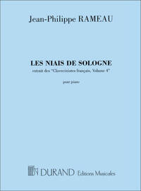 LES NIAIS DE SOLOGNE EXTRAIT DES CLAVECINISTES PIANO