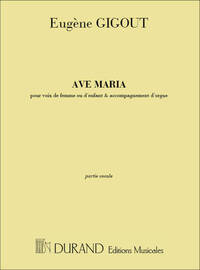AVE MARIA CHOEUR  CHANT