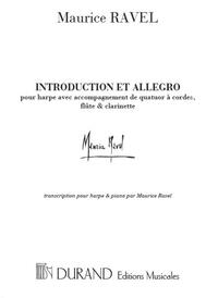 INTRODUCTION ET ALLEGRO PARTIE POUR HARPE-PIANO HARPE