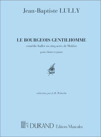 BOURGEOIS GENTILHOMME CHANT-PIANO CHANT