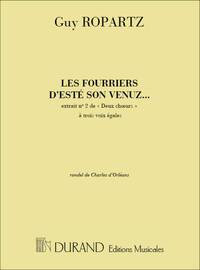 2 CHOEURS N 2 LES FOURRIERS...3 VX (CH.D'ORLEANS CHANT