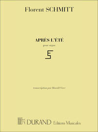 APRES L'ETE ORGUE ORGUE