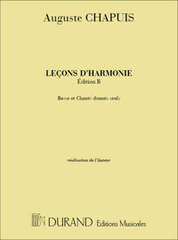LECONS D'HARMONIE ED B FORMATION MUSICALE