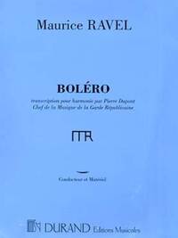 BOLERO MUSIQUE D'ENSEMBLE-PARTITION+PARTIES SEPAREES