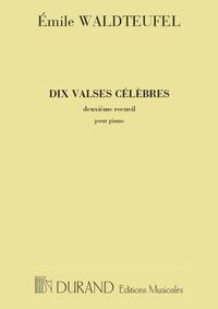 10 VALSES CELEBRES VOL 2 PIANO  PIANO