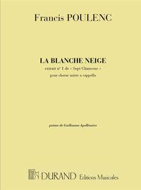 7 CHANSONS: LA BLANCHE NEIGE N1 CHANT
