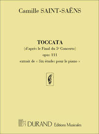 TOCCATA OP 111 N 6 PIANO (D'APRES LE 5 CONCERTO) PIANO