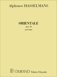 ORIENTALE, OPUS 38 - POUR HARPE  HARPE