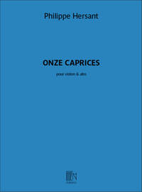 ONZE CAPRICES, POUR VIOLON & ALTO -PARTITION+PARTIES SEPAREES