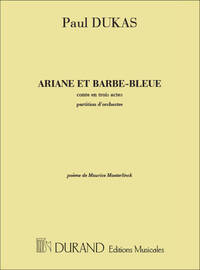 ARIANE ET BARBE-BLEUE, POUR ORCHESTRE