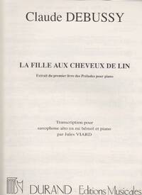 LA FILLE AUX CHEVEUX DE LIN SAX-PIANO SAXOPHONE