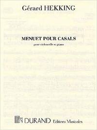 MENUET POUR CASALS VLC-PIANO VIOLONCELLE