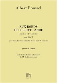 AUX BORDS DU FLEUVE 4VX CHANT