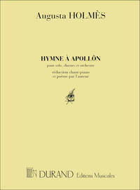 HYMNE A APOLLON CHANT-PIANO  CHANT
