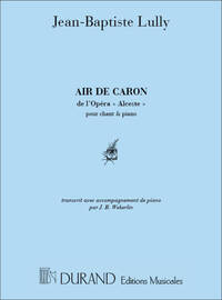 AIR DE CARON CHT-PIANO CHANT