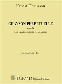 CHANSON PERPETUELLE, OPUS 37
