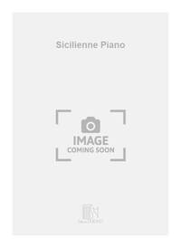 SICILIENNE PIANO  PIANO