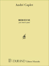 BERCEUSE CHANT-PIANO  CHANT
