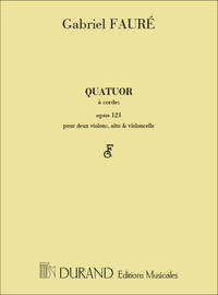 QUATUOR A CORDES OPUS 121 MUSIQUE D'ENSEMBLE