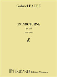 13E NOCTURNE OP. 119 PIANO