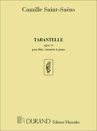 TARENTELLE OPUS 6 CLARINETTE-PARTITION+PARTIES SEPAREES