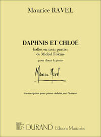 DAPHNIS BALLET PIANO AVEC CHOEUR PIANO