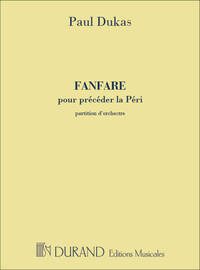 FANFARE DE LA PERI PARTITION
