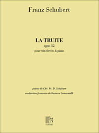 LA TRUITE VOIX ELEVEE-PIANO  CHANT