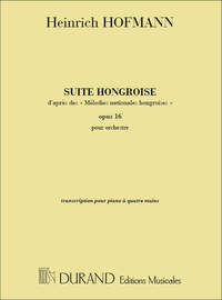 SUITE HONGROISE 4 MAINS PIANO