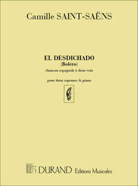 EL DESDICHADO (BOLERO). CHANSON ESPAGNOLE A DEUX  CHANT