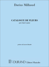 CATALOGUE DE FLEURS CHANT