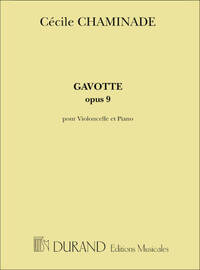 GAVOTTE, OPUS 9 VIOLONCELLE