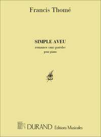 SIMPLE AVEU PIANO  PIANO