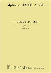 ETUDE MELODIQUE OP 35 HARPE HARPE