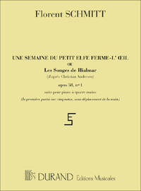 SEMAINE PETIT ELFE OP 58 PIANO