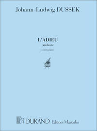 L'ADIEU PIANO  PIANO