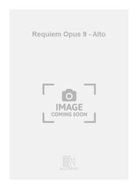 REQUIEM OPUS 9 - ALTO ALTO